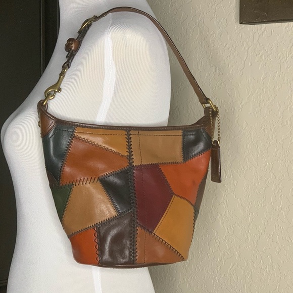Coach PATCHWORK Mini Bleeker Tote LIKE NEW - Picture 2 of 7